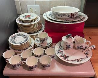 F73 - $575. Lenox Winter Greetings. 66 Pcs. And we have several original boxes.