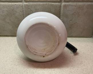 F52 - $65. Corningware Cornflower Blue Lot. Petite Pan (no lid), 1 qt. w/ lid, 1.5 qt w/ lid, 1.75 qt w/ lid, 10" w/ lid, Coffee Pot, Roaster, (One lid has a chip)