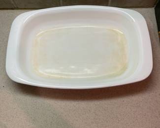 F52 - $65. Corningware Cornflower Blue Lot. Petite Pan (no lid), 1 qt. w/ lid, 1.5 qt w/ lid, 1.75 qt w/ lid, 10" w/ lid, Coffee Pot, Roaster, (One lid has a chip)