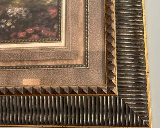 F33 - $35. Large Framed Print. Measures 48" x 40".