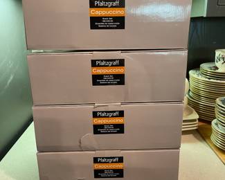 F74 - $75. Pfaltzgraff Cappuccino. 22 Pcs.