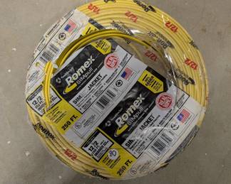F93 - $80. Romex 12/2. 250' Electrical Wire.