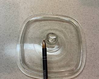 F52 - $65. Corningware Cornflower Blue Lot. Petite Pan (no lid), 1 qt. w/ lid, 1.5 qt w/ lid, 1.75 qt w/ lid, 10" w/ lid, Coffee Pot, Roaster, (One lid has a chip)