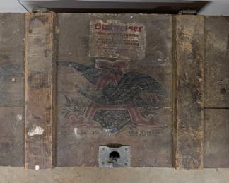 F97 - $150. Anheuser-Busch Crate. Property St. Louis, MO. A-860