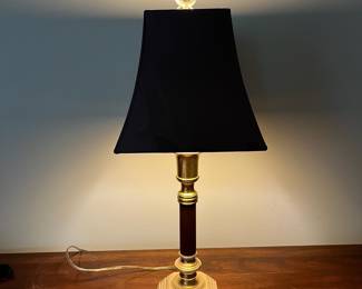 F42 - $30. Brass Table Lamp.