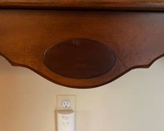 F4 - $85. Sofa Table. Measures 60" x 18" x 29" tall.