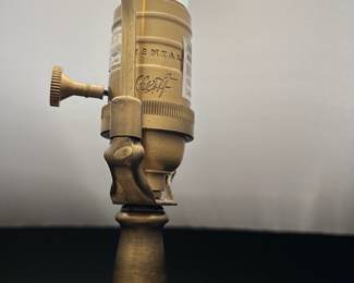 F41 - $60. Vintage Porcelain Lamp. 30" Tall. Needs new Shade.