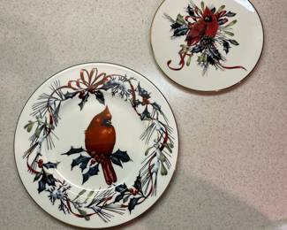 F73 - $575. Lenox Winter Greetings. 66 Pcs. And we have several original boxes.