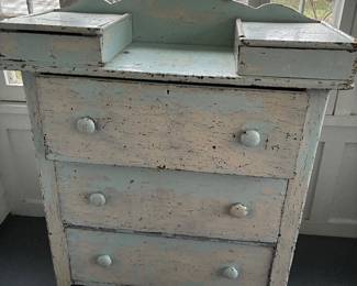 Old dresser with lots of patina and character 