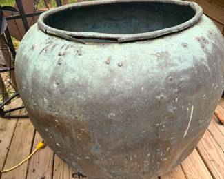 copper vat 3' x 3' from Chicago chocolate factory
