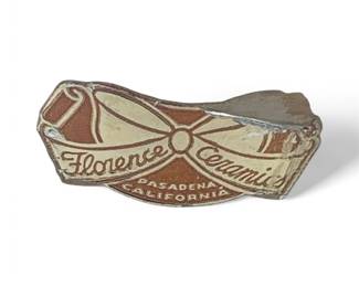 Florence Ceramics Lady Figurine Vase Dating To The 1940s Or 1950s