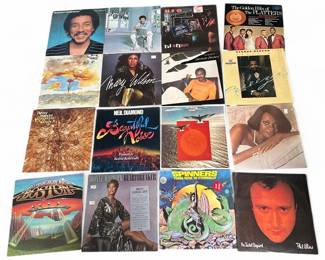 Collection Of Thirty Vintage Vinyl Records Including Lionel Ritchie