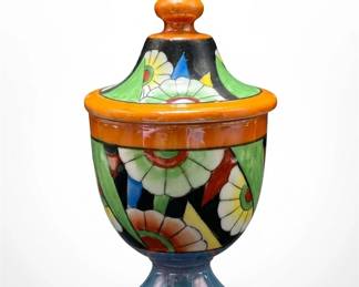 JapaneseMade HandPainted Ceramic Candy Jar