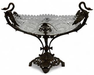Reproduction Of An Antique Centerpiece Bowl