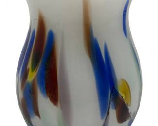 Postmodern Art Glass Vase Designed By Hans Jurgen Richartz