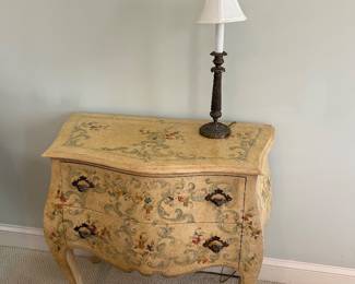 Painted Bombay chest