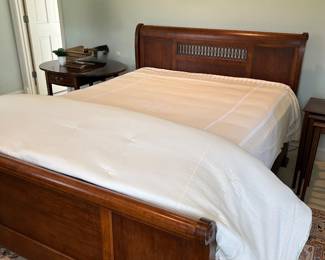 Queen bed with mattresses