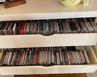 Large collection of CDs
