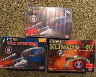 Star Trek models