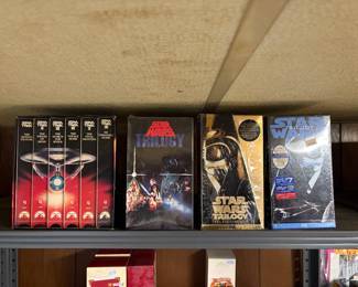 Star Trek & Star Wars VHS 