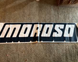 MOROSO vinyl banner