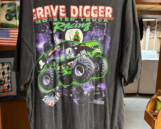 Vintage Grave Digger shirt