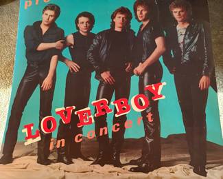 Loverboy concert poster