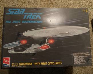 Star Trek not sealed model 