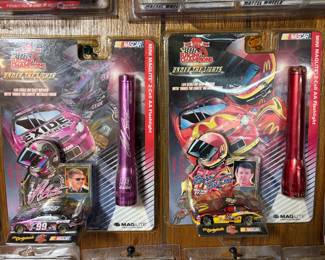 Racing Champions with flashlights