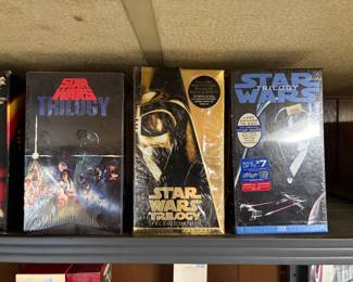 SEALED Star Wars VHS sets