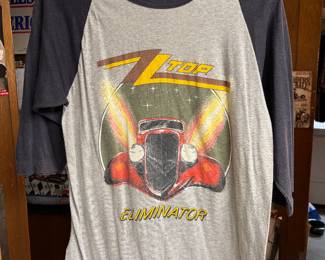 Vintage ZZ Top concert shirt