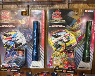 Racing Champions with flashlights
