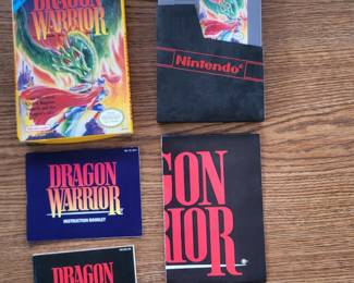 Dragon Warrior Nintendo Game