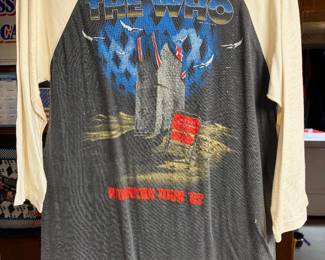 Vintage The Who concert shirt