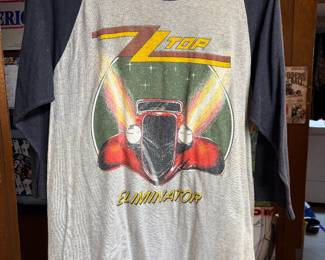 Vintage ZZ Top concert shirt