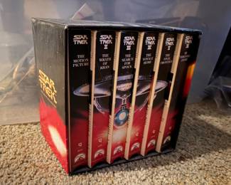 Star Trek VHS set