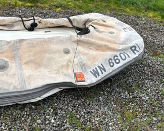 53 ZodiacInflatableBoat102RigidFloorYachtlineTender