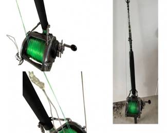 194 HeavyDutyHalibutFishingRodConventionalReelCombo