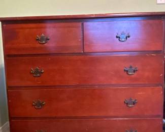 55 SolidWood5DrawerDresser38WideClassicStyleStorage