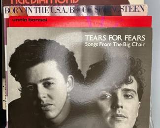 160 VinylRecordLot80sRockPopTearsForFearsSpringsteen