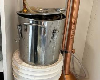 182 HomeBrewingDistilleryKitTurbo500StillPotsFermenter
