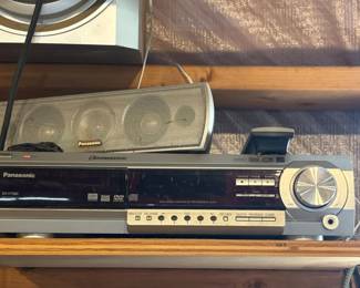 44 PanasonicHomeTheaterSystemDVDCDReceiverSpeakersSub