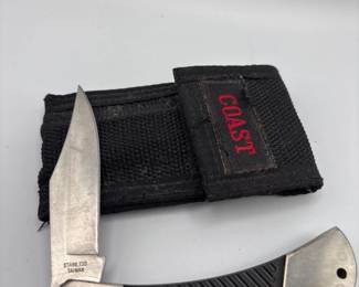 71 CoastFoldingKnifewSheathCompactReadytoGo