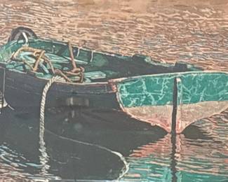 97 MaryLouiseOSullivanTwoRowboatsSignedLtdEdPrint