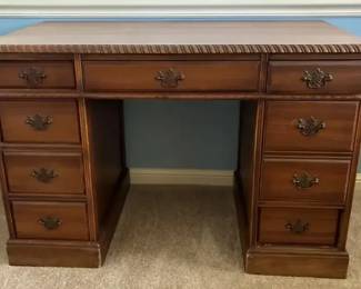 Vintage Kneehole Desk