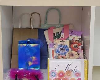 Stationary, Gift Bags, Thank You Cards Lot