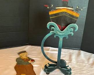 Kinetic Balancing Ship, Metal Dutch Boy