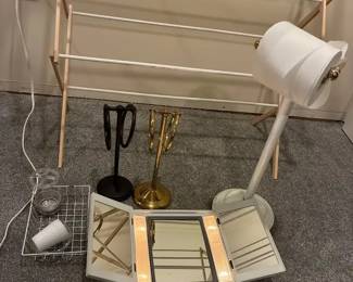 Bathroom Items  Clothes Rack