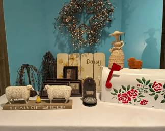 Country Mailbox  Decor