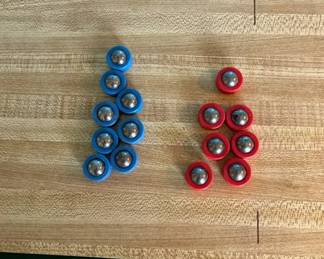 Tabletop Shuffleboard Game